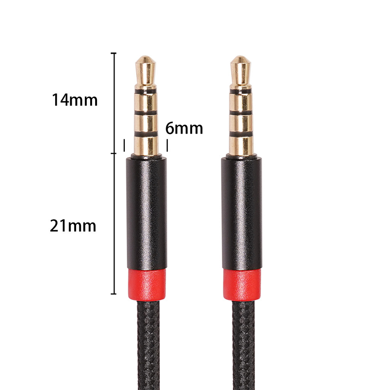 Factory OEM Audio Cable 3.5mm Female to Female Plug